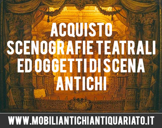 Acquisto scenografie teatrali antiche