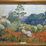 Dettaglio di un quadro d'autore, simbolo di investimenti e detrazioni fiscali nel 2026.